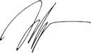 Подпись Владимира Жириновского
